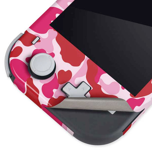 Pink Street Camo Nintendo Switch Lite Skin